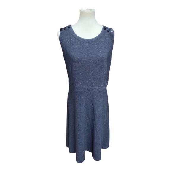 NWOT LOFT Dark GRAY DRESS - Picture 1 of 7
